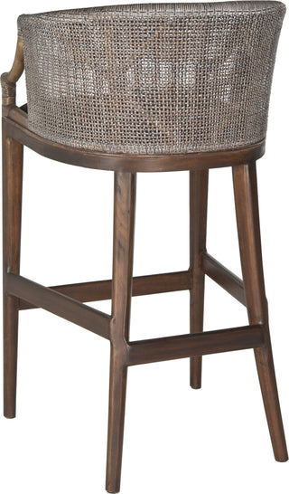 Safavieh Brando Bar Stool Brown Furniture 