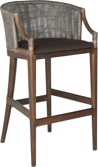 Safavieh Brando Bar Stool Brown Furniture  Feature