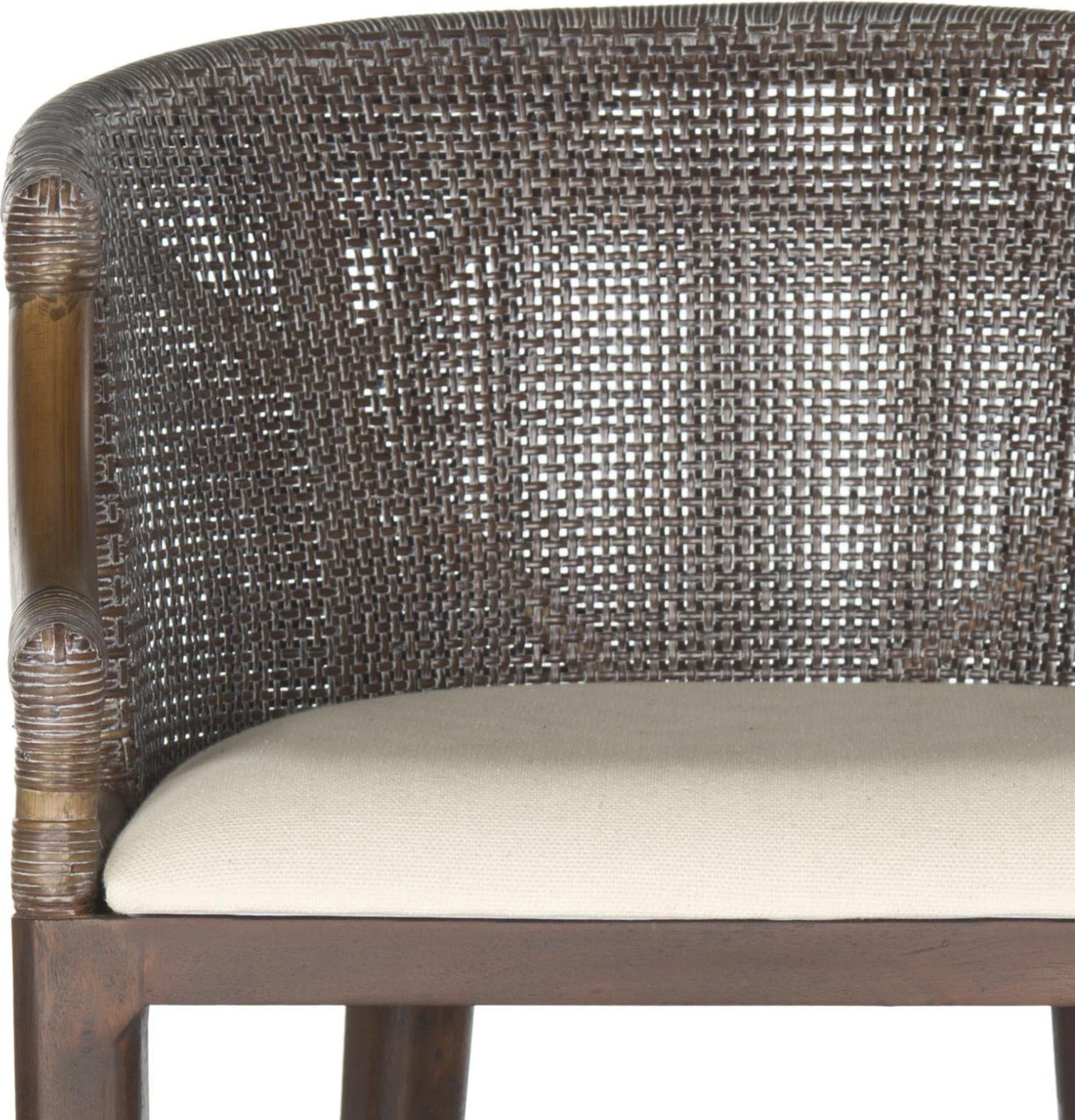 Safavieh Brando Bar Stool Brown Incredible Rugs and Decor