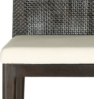 Safavieh Darin Bar Stool Black and White Furniture 