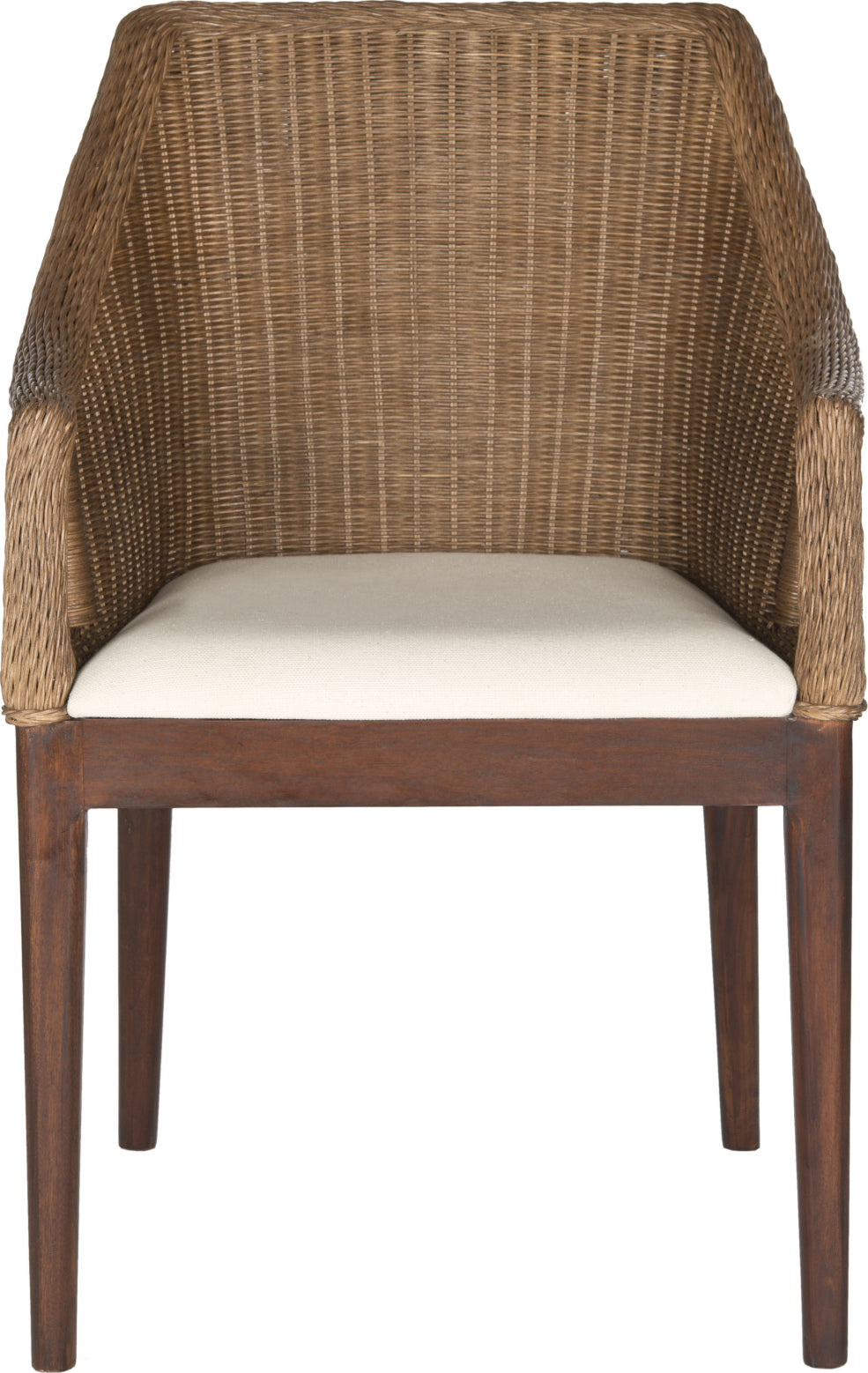 Safavieh Enrico Arm Chair Multi Brown Furniture main image