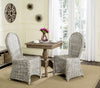 Safavieh Idola Wicker Dining Chair White Wash  Feature