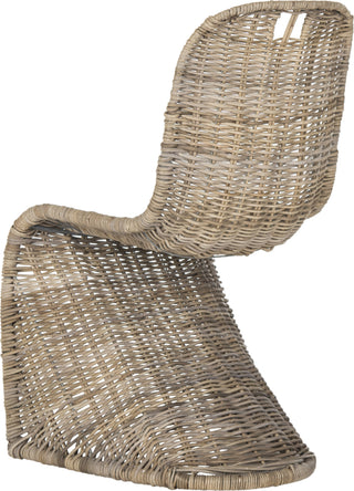 Safavieh Cilombo 19''H Wicker Dining Chair Natural Furniture 