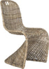 Safavieh Cilombo 19''H Wicker Dining Chair Natural Furniture 