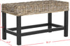 Safavieh Omari Wicker Bench Natural Furniture 