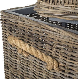 Safavieh Salim Wicker Trunk Natural Furniture 