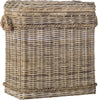 Safavieh Sidonie Wicker Storage Hamper Natural Furniture 