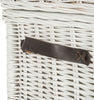 Safavieh Kacia Wicker Side Trunk White Furniture 