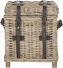 Safavieh Kacia Wicker Side Trunk Natural Furniture main image