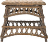 Safavieh Sora Wicker Accent Table Natural Furniture 