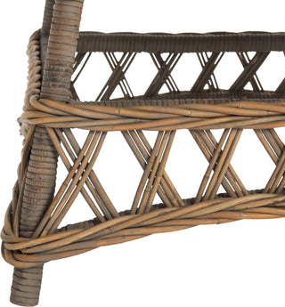 Safavieh Sora Wicker Accent Table Natural Furniture 