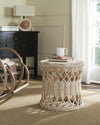 Safavieh Desta Wicker Round Table Natural Furniture  Feature