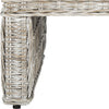 Safavieh Shila Wicker Coffee Table White Wash Furniture 