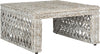 Safavieh Shila Wicker Coffee Table White Wash Furniture 