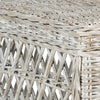Safavieh Shila Wicker Coffee Table White Wash Furniture 