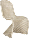Safavieh Tana Wicker Side Chair Grey Furniture 