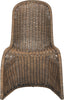 Safavieh Tana Wicker Side Chair Brown and Multi Furniture main image