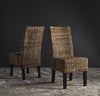 Safavieh Avita 18''H Wicker Dining Chair Natural Furniture 