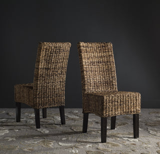 Safavieh Avita Wicker Dining Chair Natural  Feature