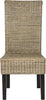 Safavieh Arjun 18''H Wicker Dining Chair Grey Furniture main image