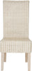 Safavieh Arjun 18''H Wicker Dining Chair White Wash Furniture main image