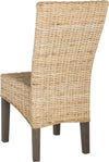 Safavieh Ozias 19''H Wicker Dining Chair Natural Furniture 