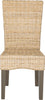 Safavieh Ozias 19''H Wicker Dining Chair Natural Furniture main image