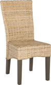 Safavieh Ozias 19''H Wicker Dining Chair Natural Furniture 