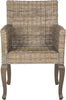 Safavieh Armando 18''H Wicker Dining Chair Natural Furniture main image