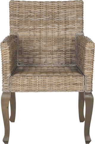 Safavieh Armando 18''H Wicker Dining Chair Natural Furniture main image