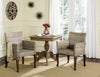 Safavieh Armando 18''H Wicker Dining Chair White Wash Furniture  Feature