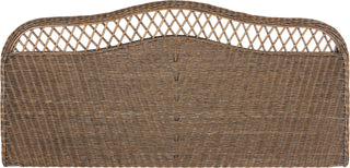 Safavieh Sephina Brown / Multi Rattan Headboard Bedding Main