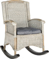 Safavieh Verona Rocking Chair Antique Grey Furniture 