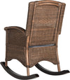 Safavieh Verona Rocking Chair Brown Furniture 