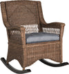 Safavieh Aria Rocking Chair Brown Furniture 