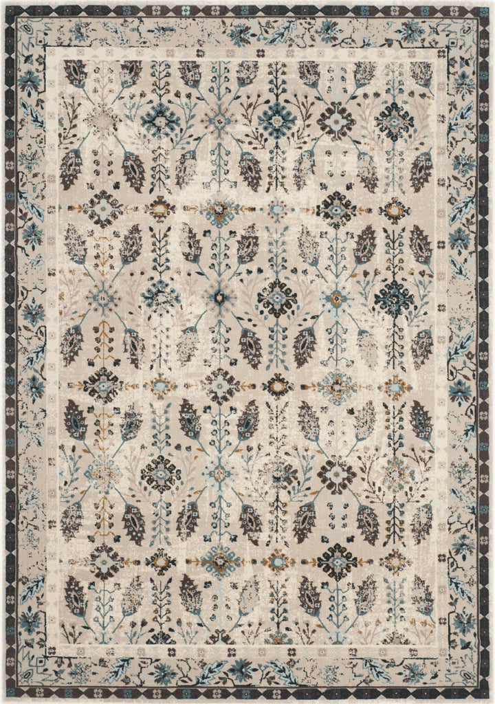 Safavieh Serenity SER208D Cream/Turquoise Area Rug main image