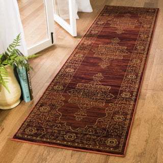 Safavieh Serenity SER210B Ruby/Gold Area Rug 