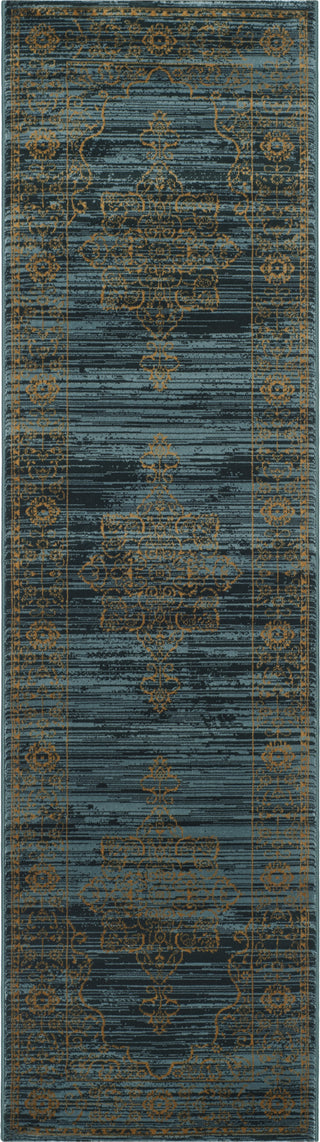 Safavieh Serenity SER210C Turquoise/Gold Area Rug 