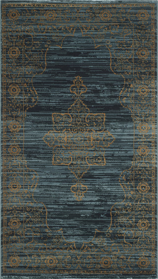 Safavieh Serenity SER210C Turquoise/Gold Area Rug 