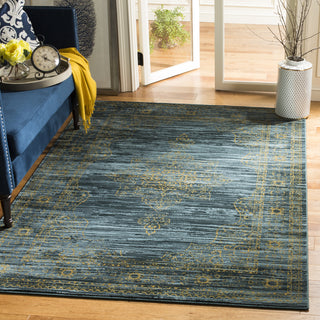 Safavieh Serenity SER210C Turquoise/Gold Area Rug  Feature