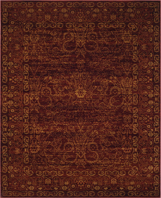 Safavieh Serenity SER214B Ruby/Gold Area Rug 