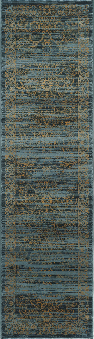 Safavieh Serenity SER214C Turquoise/Gold Area Rug 