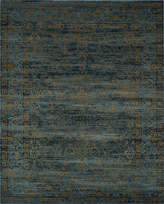 Safavieh Serenity SER214C Turquoise/Gold Area Rug 