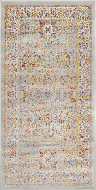 Safavieh Sevilla SEV810A Silver/Ivory Area Rug 