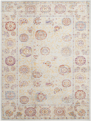 Safavieh Sevilla SEV812D Silver/Multi Area Rug 