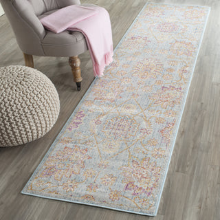 Safavieh Sevilla SEV814C Light Blue/Multi Area Rug 