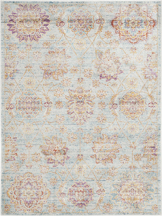 Safavieh Sevilla SEV814C Light Blue/Multi Area Rug 