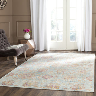 Safavieh Sevilla SEV814C Light Blue/Multi Area Rug  Feature