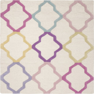 Safavieh Kids 102 Ivory/Multi Area Rug Square