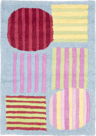 Safavieh Kids Sfk312 Blue/Multi Area Rug 